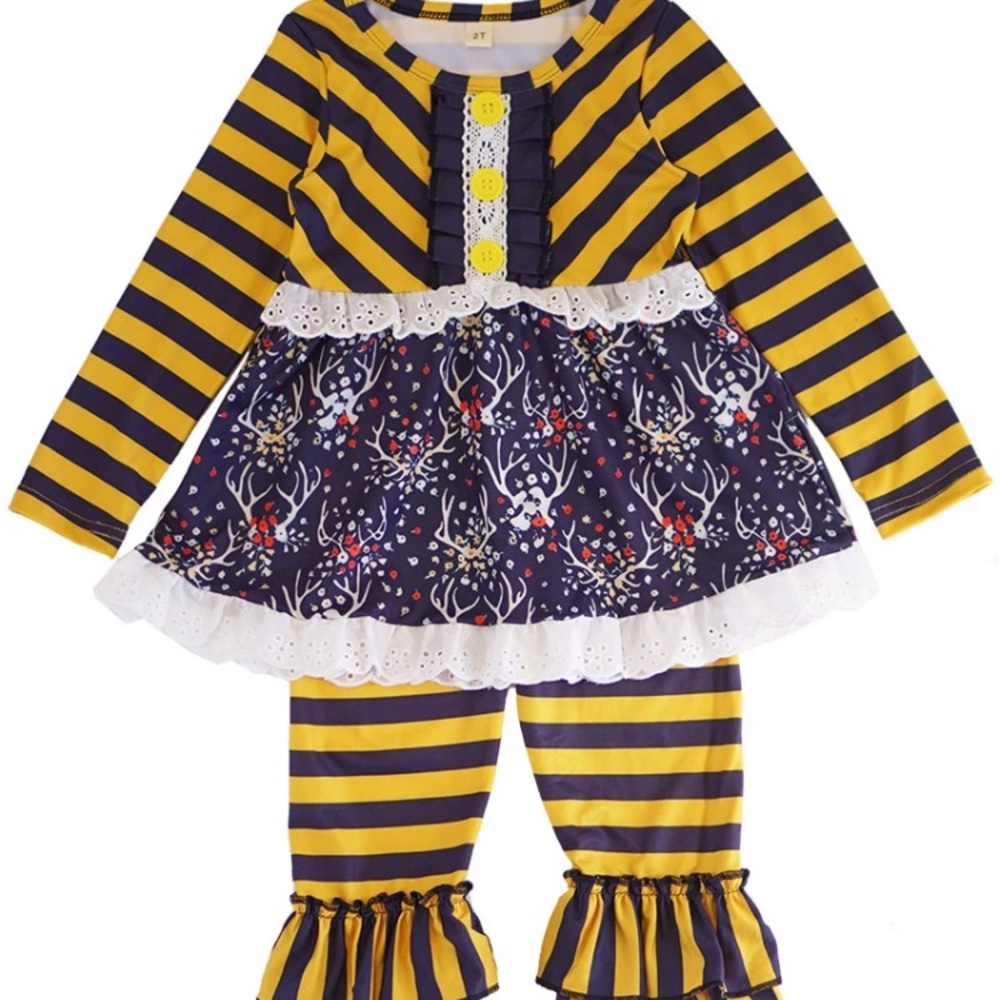 Girl’s 2 Piece Boutique Outfit for Fall/Winter